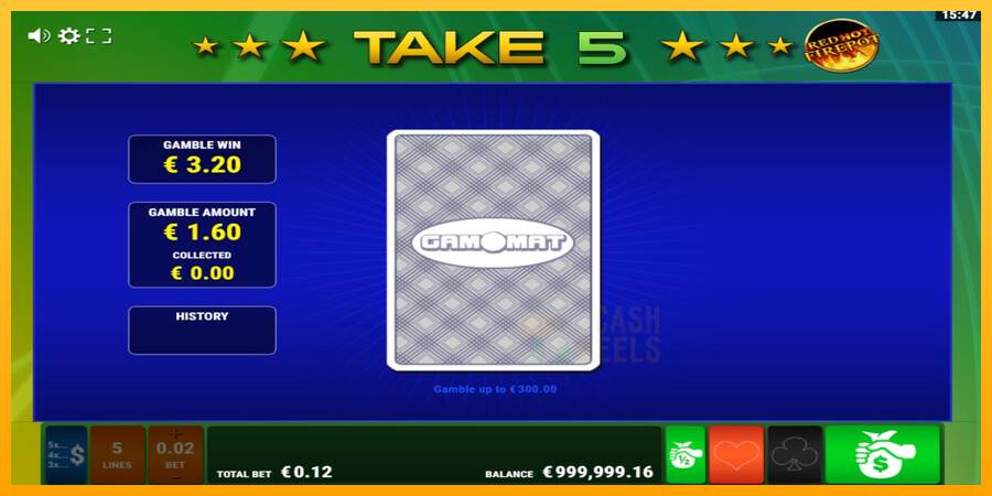 Take 5 Red Hot Firepot macchina da gioco per soldi, immagine 3