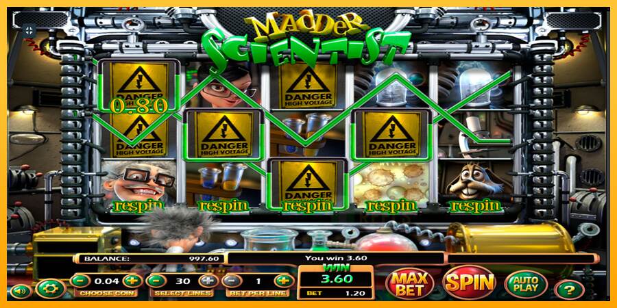 Madder Scientist macchina da gioco per soldi, immagine 5