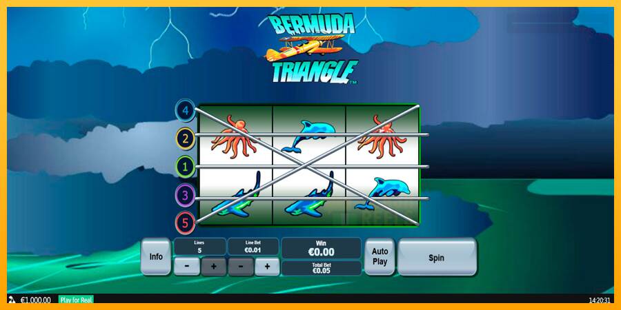 Bermuda Triangle macchina da gioco per soldi, immagine 1