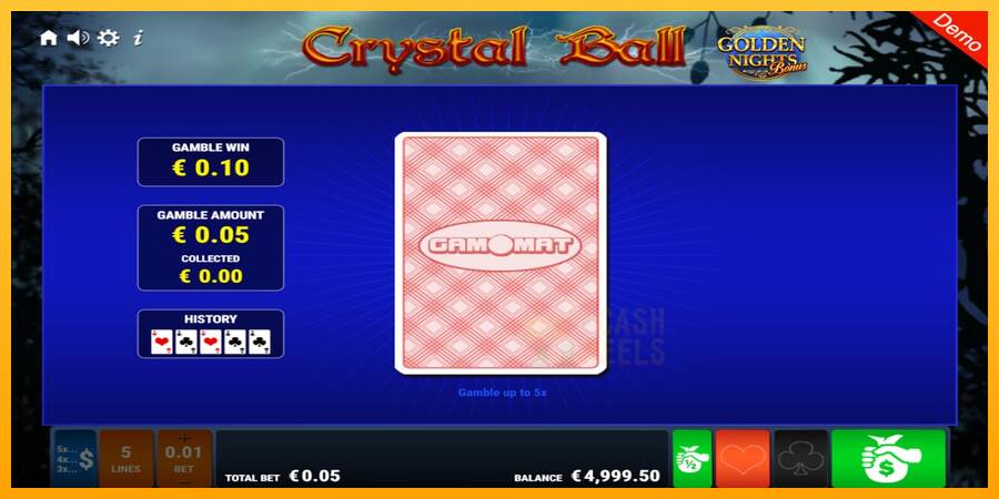 Crystal Ball Golden Nights macchina da gioco per soldi, immagine 3