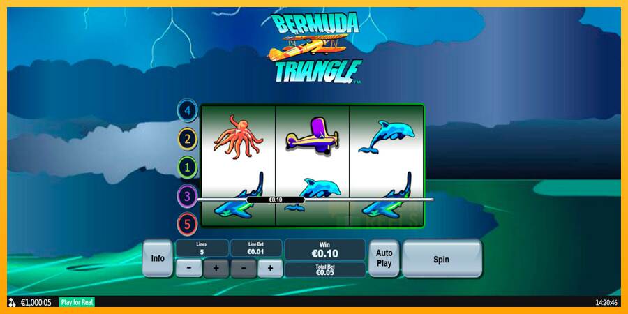 Bermuda Triangle macchina da gioco per soldi, immagine 2