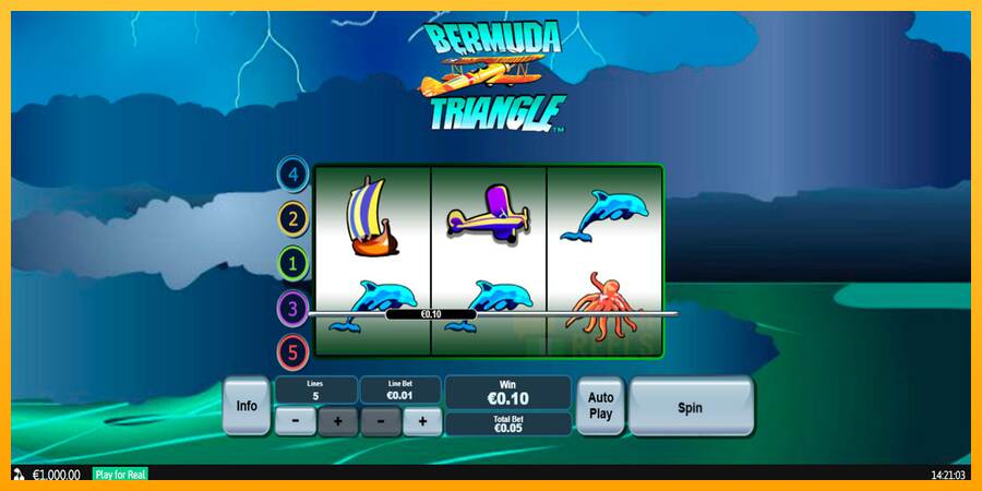 Bermuda Triangle macchina da gioco per soldi, immagine 3