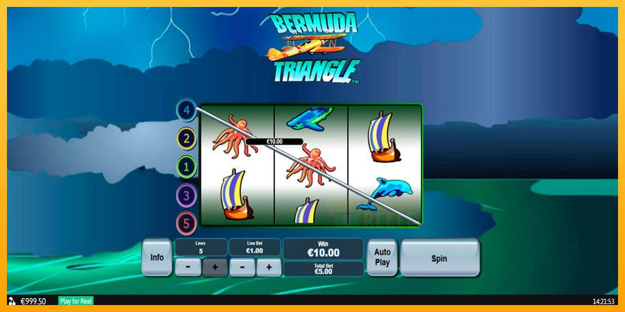 Bermuda Triangle macchina da gioco per soldi, immagine 4