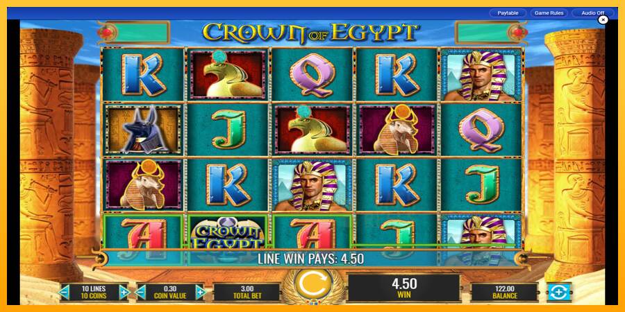 Crown of Egypt macchina da gioco per soldi, immagine 3