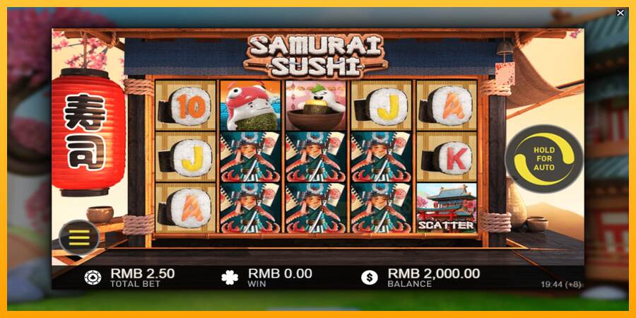 Samurai Sushi macchina da gioco per soldi, immagine 2