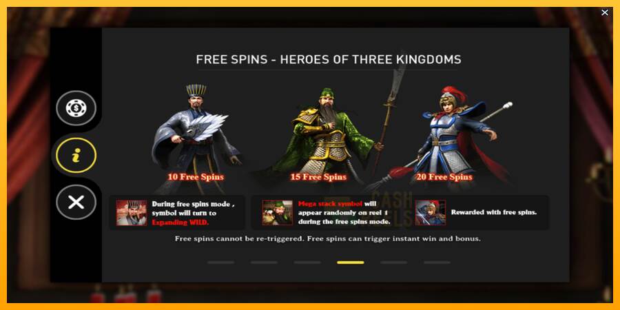 Three Kingdoms macchina da gioco per soldi, immagine 7