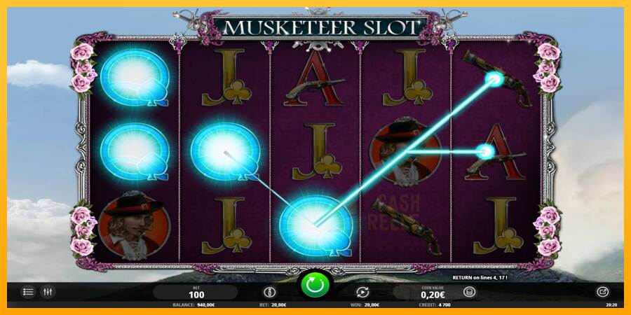 Musketeer Slot macchina da gioco per soldi, immagine 3