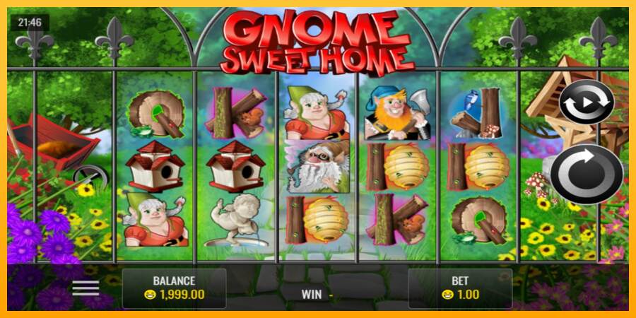 Gnome Sweet Home macchina da gioco per soldi, immagine 1