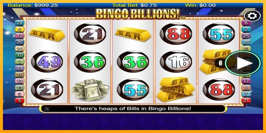 Bingo Billions macchina da gioco per soldi, immagine 1