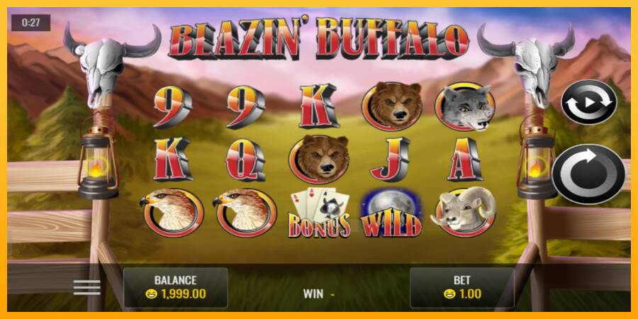 Blazin’ Buffalo macchina da gioco per soldi, immagine 1