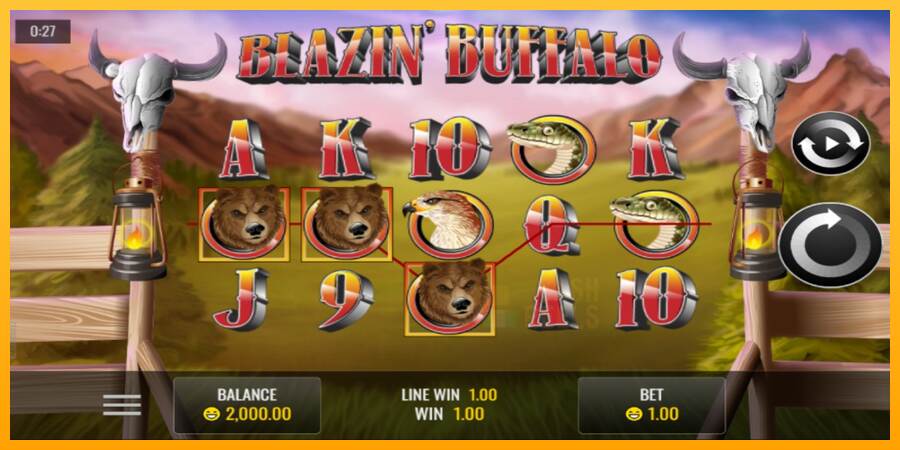 Blazin’ Buffalo macchina da gioco per soldi, immagine 2