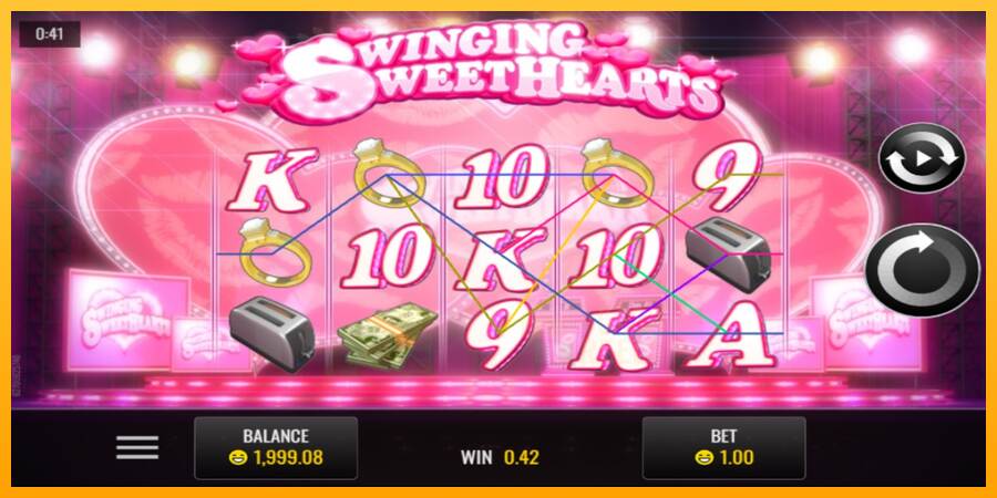 Swinging Sweethearts macchina da gioco per soldi, immagine 1