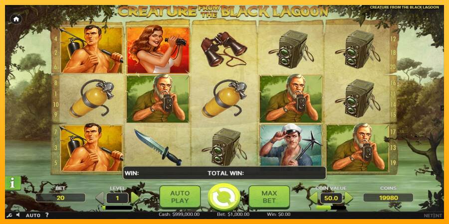 Creature From The Black Lagoon macchina da gioco per soldi, immagine 2