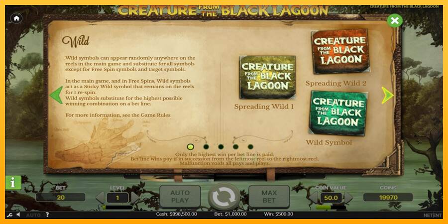 Creature From The Black Lagoon macchina da gioco per soldi, immagine 4