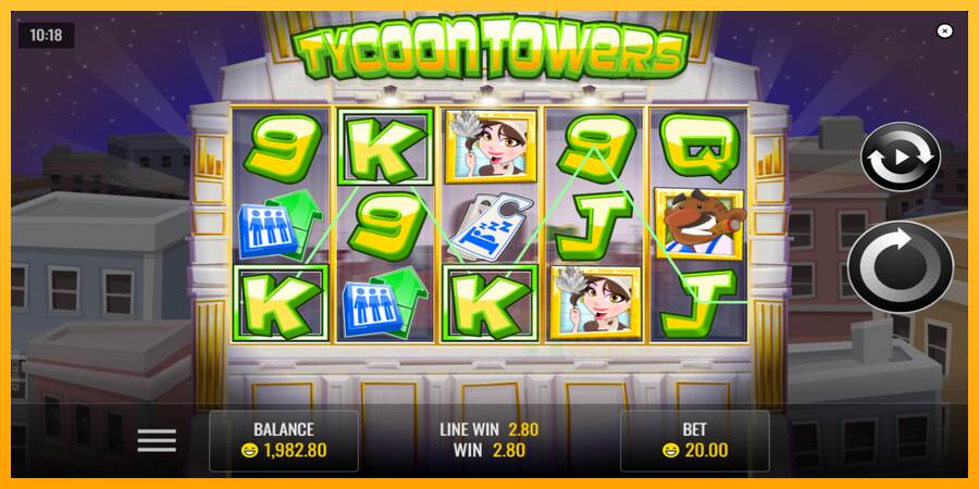 Tycoon Towers macchina da gioco per soldi, immagine 3