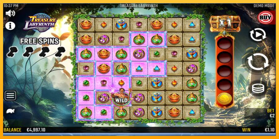 Treasure Labyrinth macchina da gioco per soldi, immagine 1