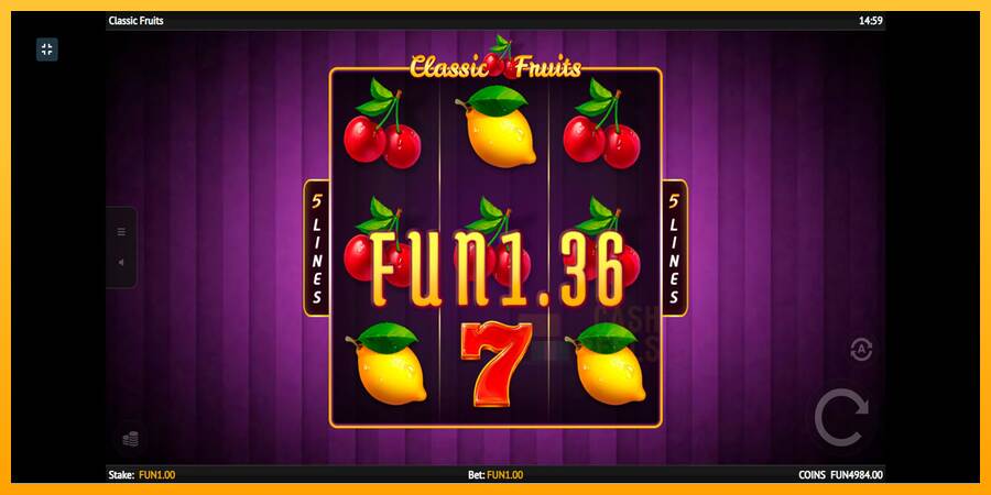 Classic Fruit macchina da gioco per soldi, immagine 4