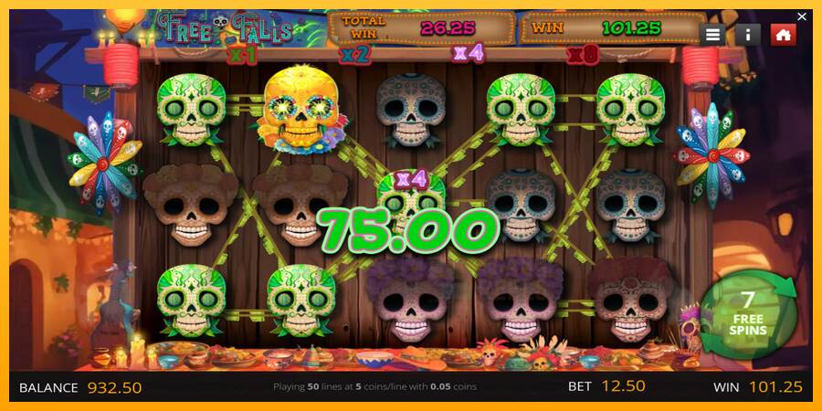 Calavera Cascades macchina da gioco per soldi, immagine 3