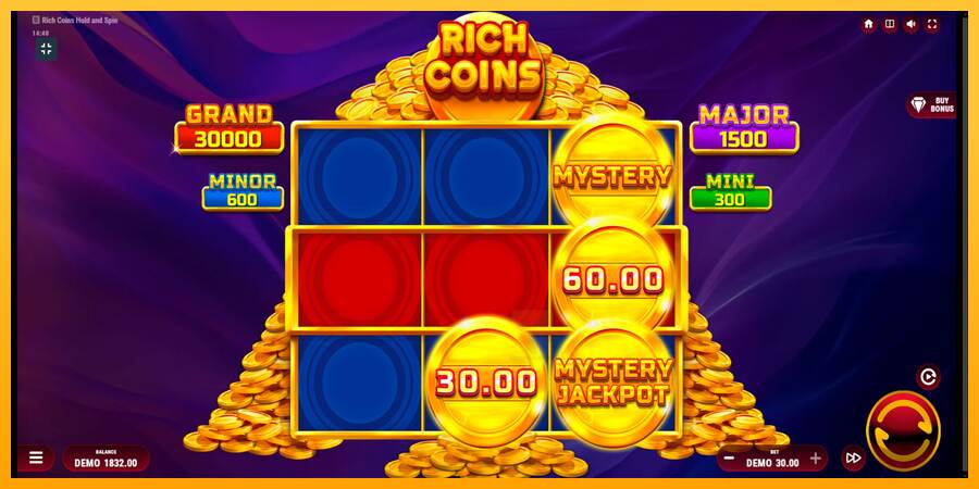 Rich Coins Hold and Spin macchina da gioco per soldi, immagine 5