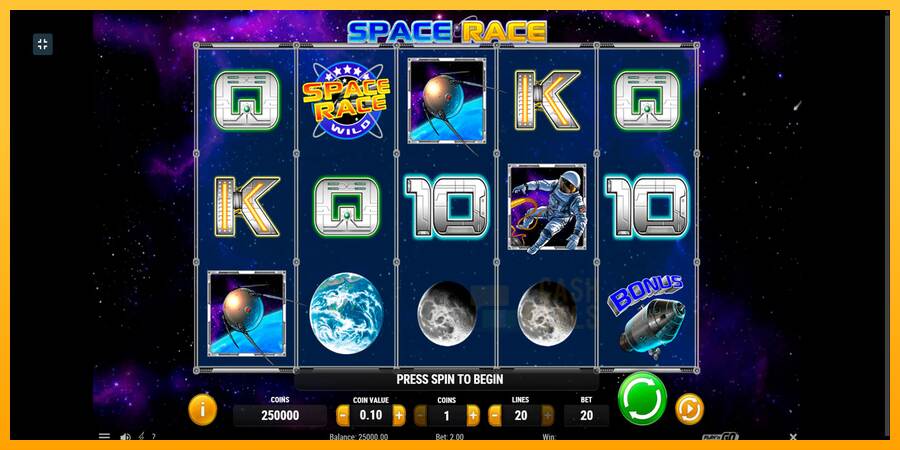 Space Race macchina da gioco per soldi, immagine 1