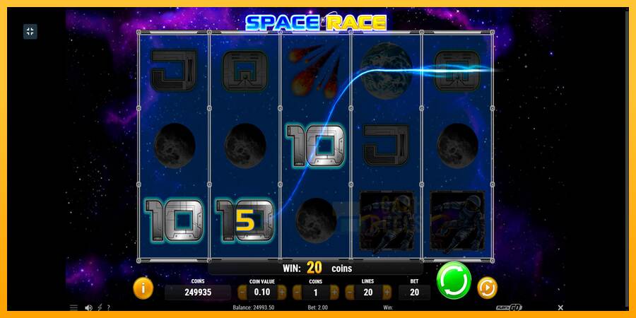 Space Race macchina da gioco per soldi, immagine 3