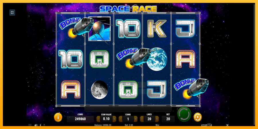 Space Race macchina da gioco per soldi, immagine 4