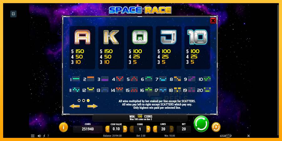 Space Race macchina da gioco per soldi, immagine 7