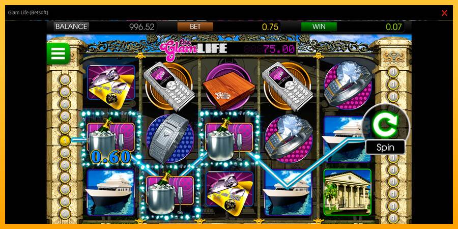 Glam Life macchina da gioco per soldi, immagine 2