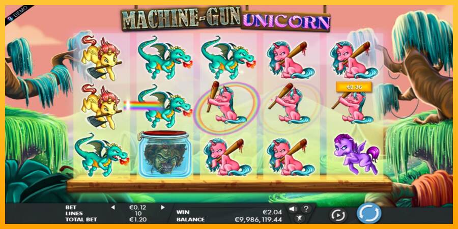 Machine Gun Unicorn macchina da gioco per soldi, immagine 2