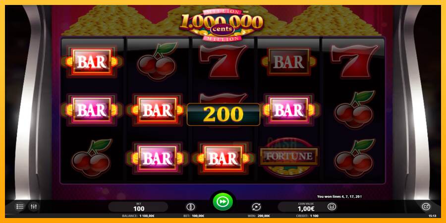 Million Cents macchina da gioco per soldi, immagine 3