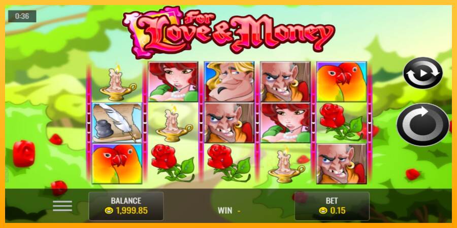 For Love and Money macchina da gioco per soldi, immagine 1