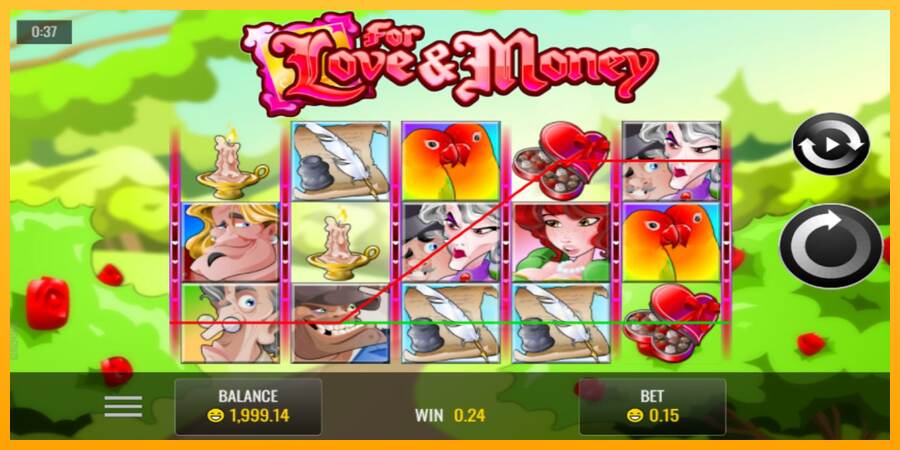 For Love and Money macchina da gioco per soldi, immagine 2