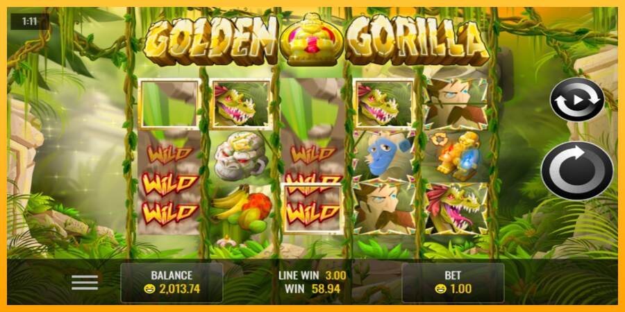 Golden Gorilla macchina da gioco per soldi, immagine 2