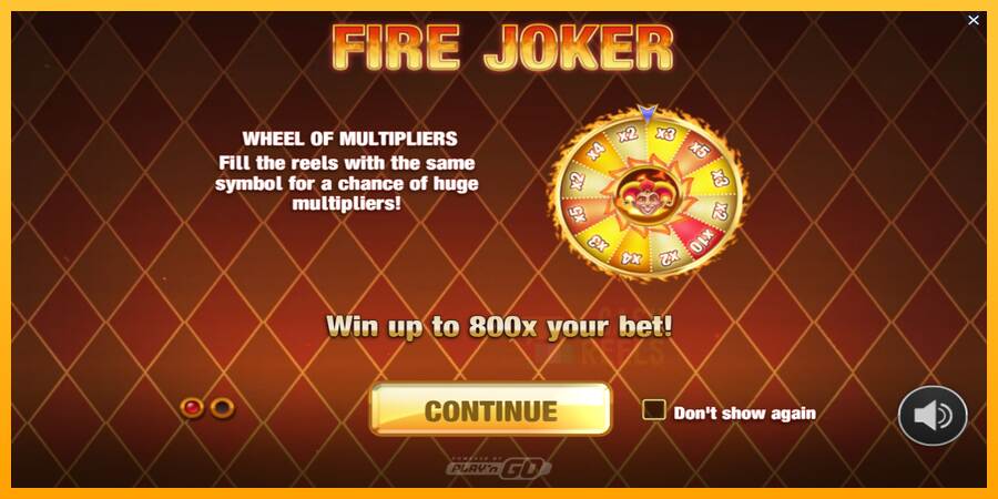 Fire Joker macchina da gioco per soldi, immagine 1