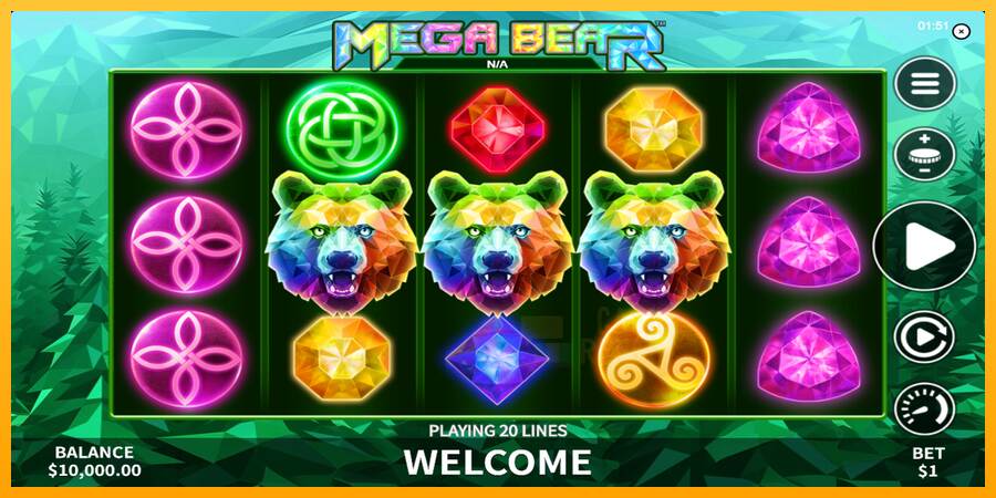 Mega Bear macchina da gioco per soldi, immagine 2