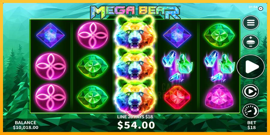 Mega Bear macchina da gioco per soldi, immagine 3