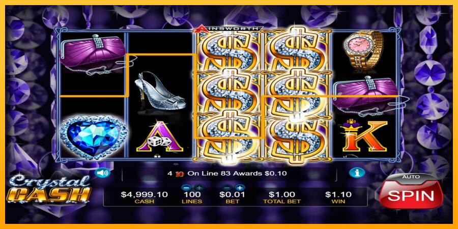 Crystal Cash macchina da gioco per soldi, immagine 2