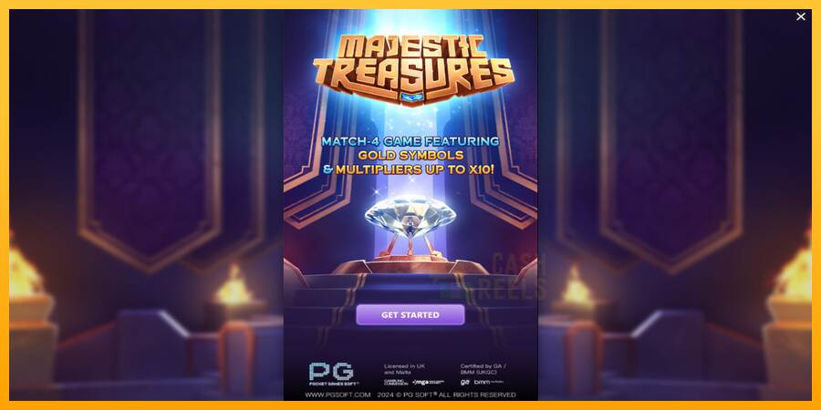 Majestic Treasures macchina da gioco per soldi, immagine 1