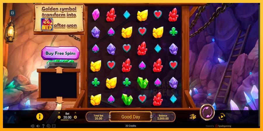 Gemstone Rush macchina da gioco per soldi, immagine 1