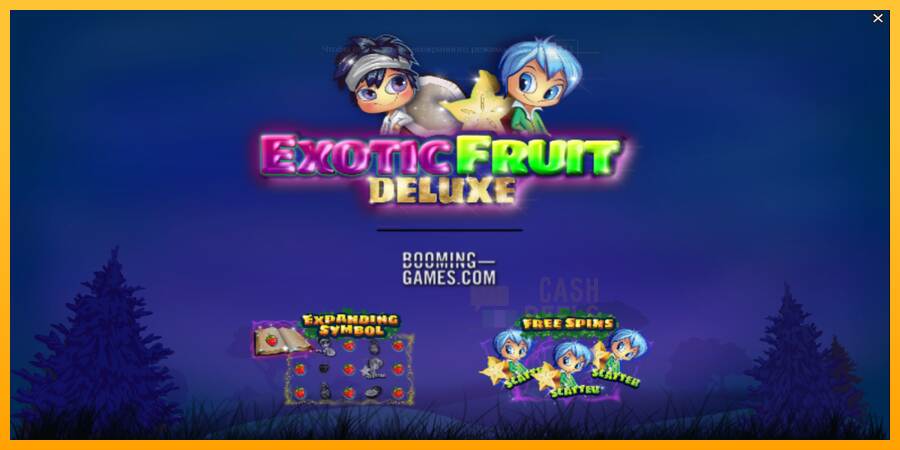 Exotic Fruit Deluxe macchina da gioco per soldi, immagine 1