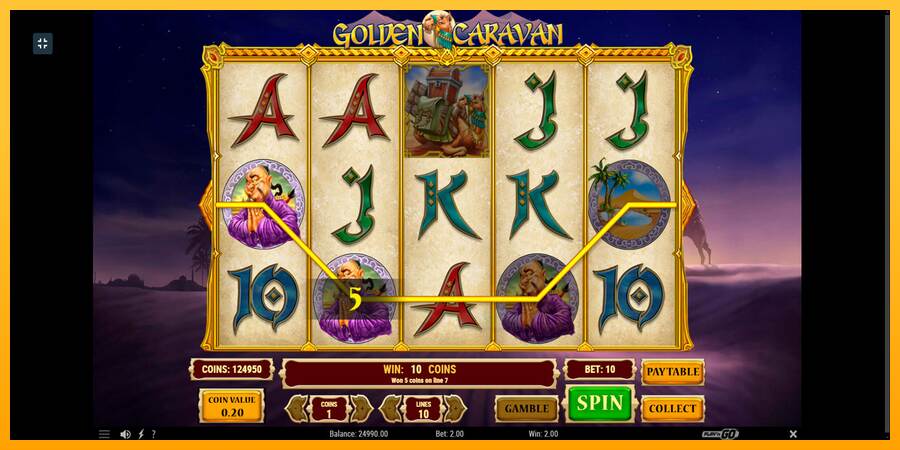 Golden Caravan macchina da gioco per soldi, immagine 3