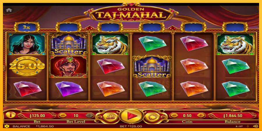 Golden Taj Mahal macchina da gioco per soldi, immagine 1