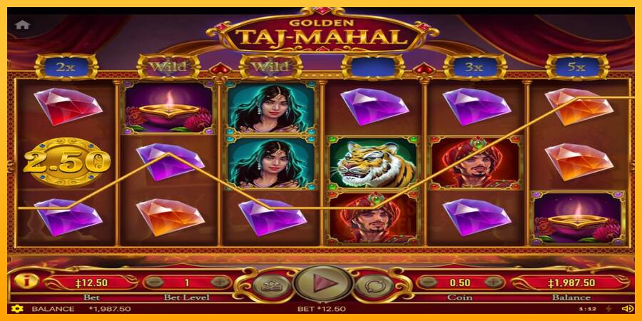 Golden Taj Mahal macchina da gioco per soldi, immagine 2