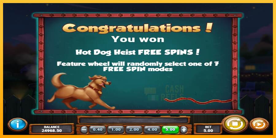 Hot Dog Heist macchina da gioco per soldi, immagine 3