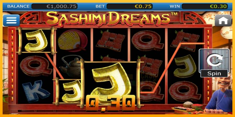 Sashimi Dreams macchina da gioco per soldi, immagine 1