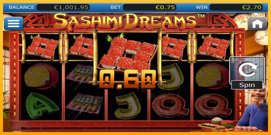 Sashimi Dreams macchina da gioco per soldi, immagine 2