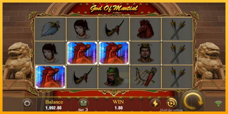 God Of Martial macchina da gioco per soldi, immagine 3