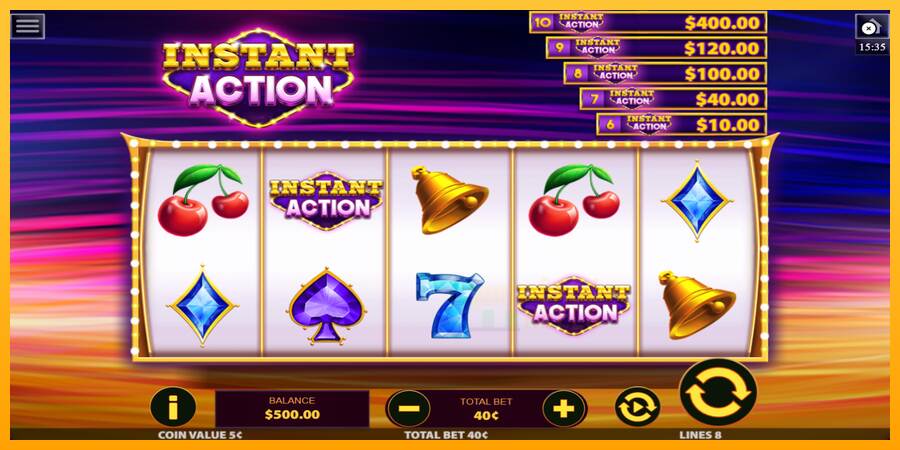 Instant Action macchina da gioco per soldi, immagine 1