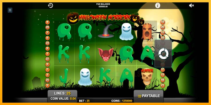 Halloween Horrors macchina da gioco per soldi, immagine 1