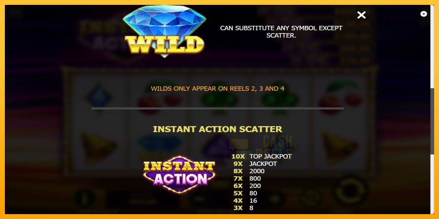 Instant Action macchina da gioco per soldi, immagine 6